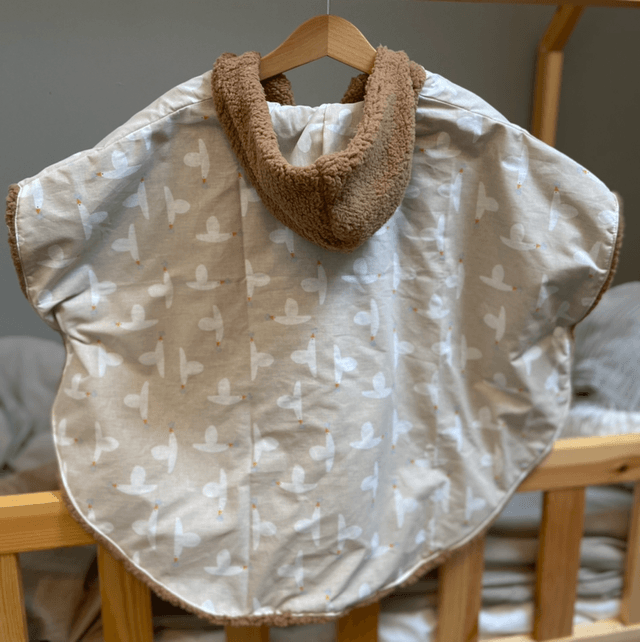 Poncho oiseaux 