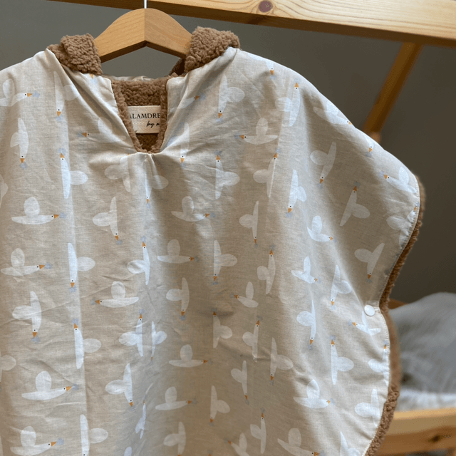 Poncho oiseaux 
